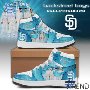 1 San Diego Padres Backstreet Boys Air Jordan 1 designed with a clean aesthetic for everyday wear