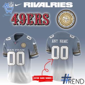 From casual to standout — 1 San Francisco 49ers 2025 Rivalries Football Jersey says it all.