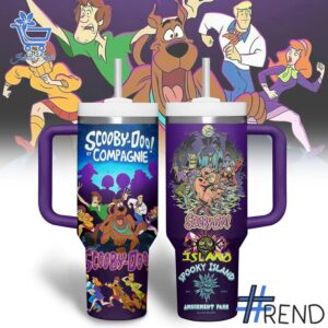 1 Scooby Doo Compagnie Spooky Island Halloween Tumbler designed with a clean aesthetic for everyday wear