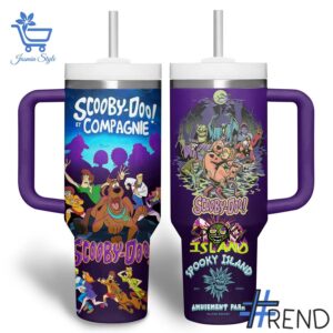 2 Scooby Doo Compagnie Spooky Island Halloween Tumbler designed with a clean aesthetic for everyday wear