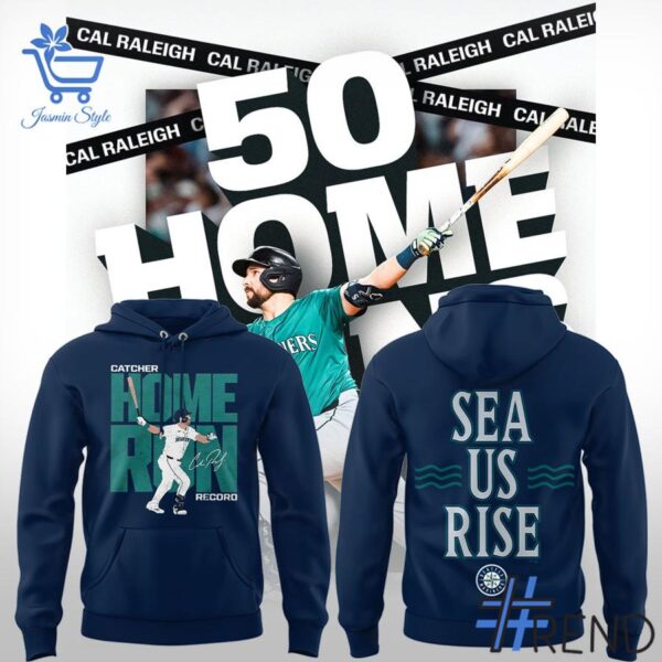 The 3 Seattle Mariners Cal Raleigh Home Run Shirt brings a timeless classic into today’s style