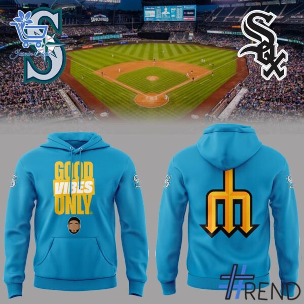 Take every step in comfort with 3 Seattle Mariners Good Vibes Only Shirt