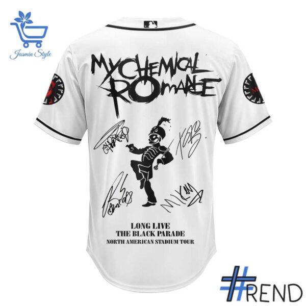 From casual to standout — 3 Seattle Mariners MCR North American Tour 2025 Signature Jersey says it all.