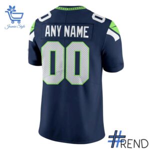 Bold and versatile 3 Seattle Seahawks 50 Seasons Patch 50th Annivesary Football Jersey for any occasion.
