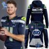 1 Seattle Seahawks 50 Seasons Patch 50th Annivesary Hoodie featuring a bold design for everyday confidence.