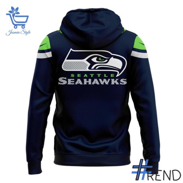 3 Seattle Seahawks 50 Seasons Patch 50th Annivesary Hoodie featuring a bold design for everyday confidence.