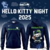 The 1 Seattle Seahawks Hello Kitty 2025 Hoodie delivers iconic streetwear energy.