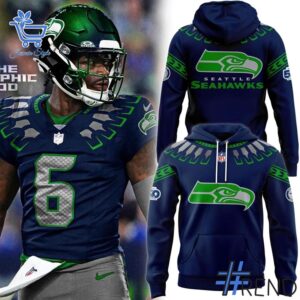 1 Seattle Seahawks Native American Hoodie designed with a clean aesthetic for everyday wear