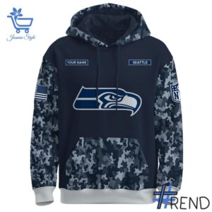 The 2 Seattle Seahawks US Navy 250th Birthday Hoodie delivers iconic streetwear energy.