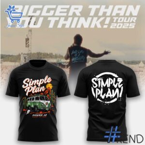 Bold and versatile 1 Simple Plan Bigger Than You Think x Phoenix Shirt for any occasion.