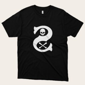 Skull & Bones S T Shirt designed with a clean aesthetic for everyday wear