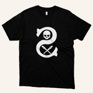 Skull & Spiked Bats S T Shirt designed with a clean aesthetic for everyday wear