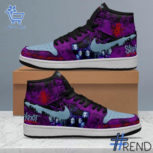 Crafted with care, the Slipknot th Anniversary Air Jordan High Top Shoes delivers a versatile look and lasting quality.