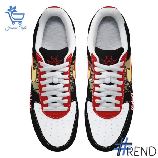Level up your look with the bold style of 4 Slipknot Tickets European Tour 2025 Air Force Shoes.