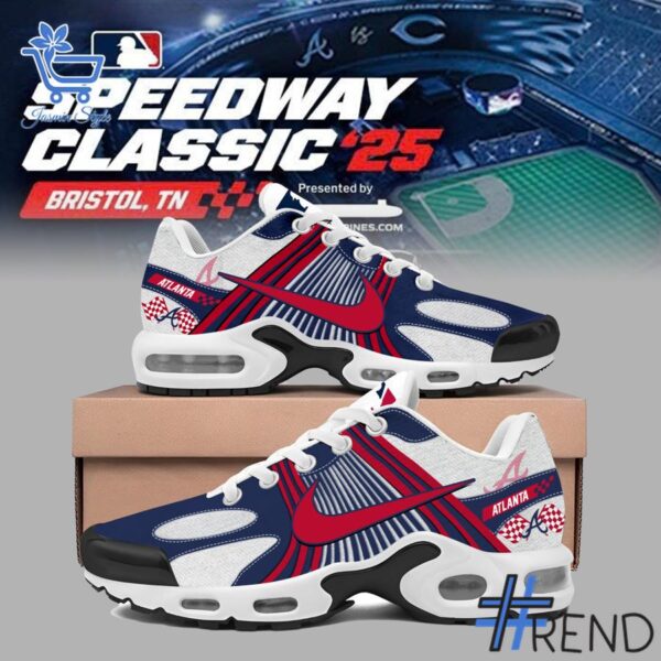 Premium Speedway Classic 25 Atlanta Braves Air Max TN Shoes 1 jpg built for comfort and a modern lifestyle