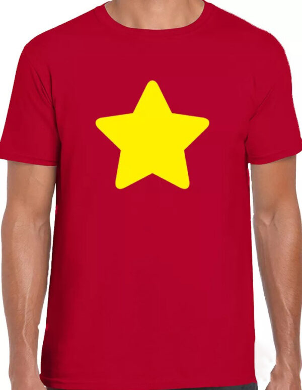 The Steven Universe Yellow Star T Shirt brings a timeless classic into today’s style