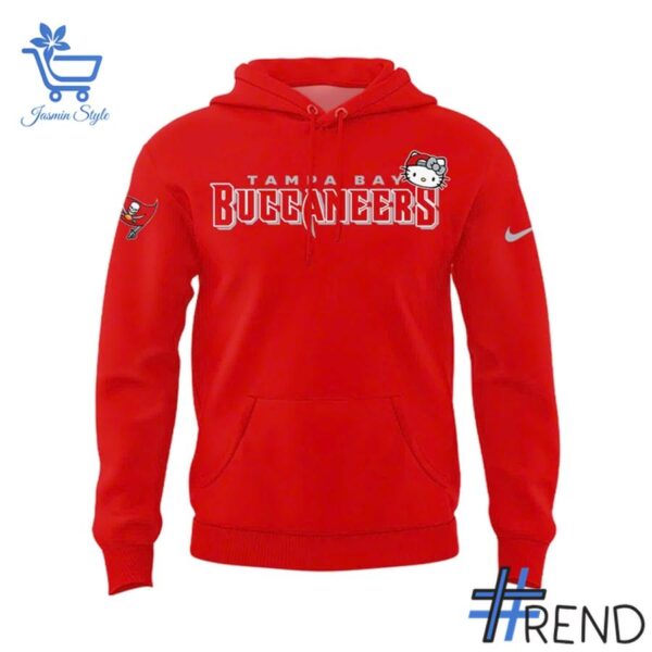 The 2 Tampa Bay Buccaneers Hello Kitty Night Hoodie delivers iconic streetwear energy.