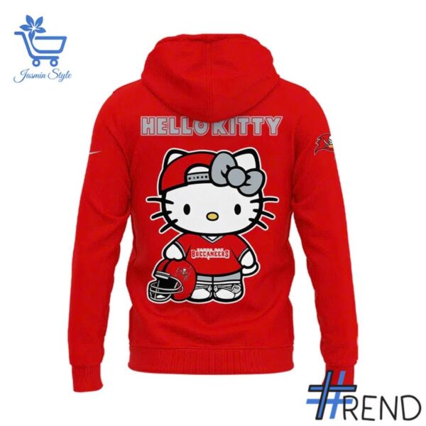 The 3 Tampa Bay Buccaneers Hello Kitty Night Hoodie delivers iconic streetwear energy.