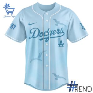 2 Taylor Swift Los Angeles Dodgers Baseball Jersey featuring a bold design for everyday confidence.
