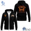 1 Tennessee Football Team Jesus Black Zip Hoodie designed with a clean aesthetic for everyday wear