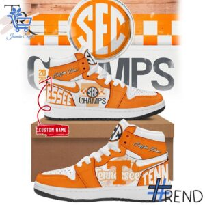 Premium quality 1 Tennessee Volunteers Basketball Champions Air Jordan 1 with a modern, versatile look
