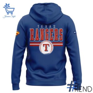 The 3 Texas Rangers Superman Night Hoodie delivers iconic streetwear energy.