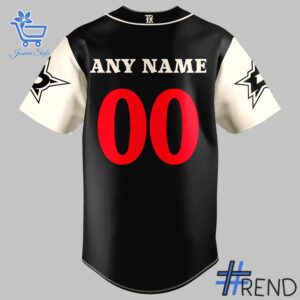 Premium quality 3 Texas Rangers x Dallas Stars Night 2025 Baseball Jersey with a modern, versatile look
