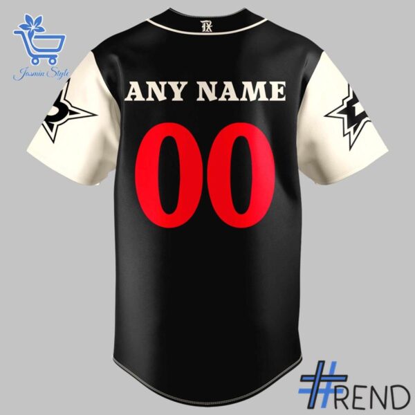 Premium quality 3 Texas Rangers x Dallas Stars Night 2025 Baseball Jersey with a modern, versatile look