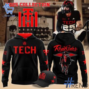 Texas Tech Red Raiders Football 100th Anniversary hrowbacks Hoodie 1 jpg featuring a bold design for everyday confidence.