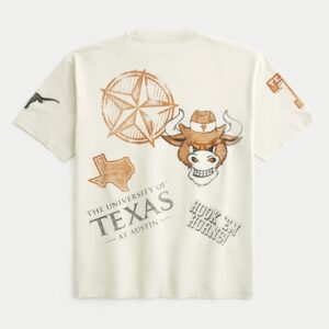 Texas at Austin Graphic Shirt 2 designed with a clean aesthetic for everyday wear