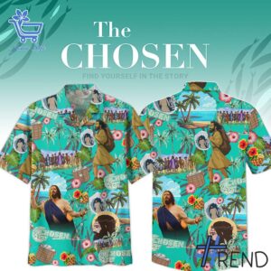 Crafted with care, the The Chosen Hawaiian Shirt delivers a versatile look and lasting quality.