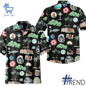 Premium 2 The Chosen black Hawaiian Shirt built for comfort and a modern lifestyle