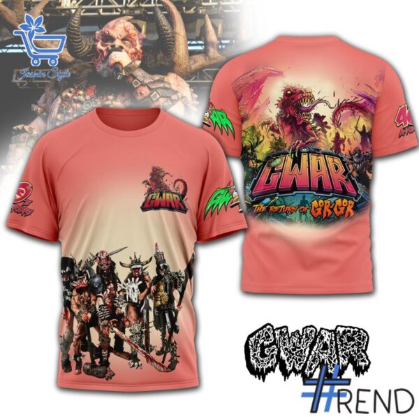 Premium quality 1 The Return of the Gwar Shirt with a modern, versatile look