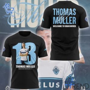 High-quality 2 Thomas Muller Vancouver Whitecaps Hoodie featuring a stylish design for a standout look.