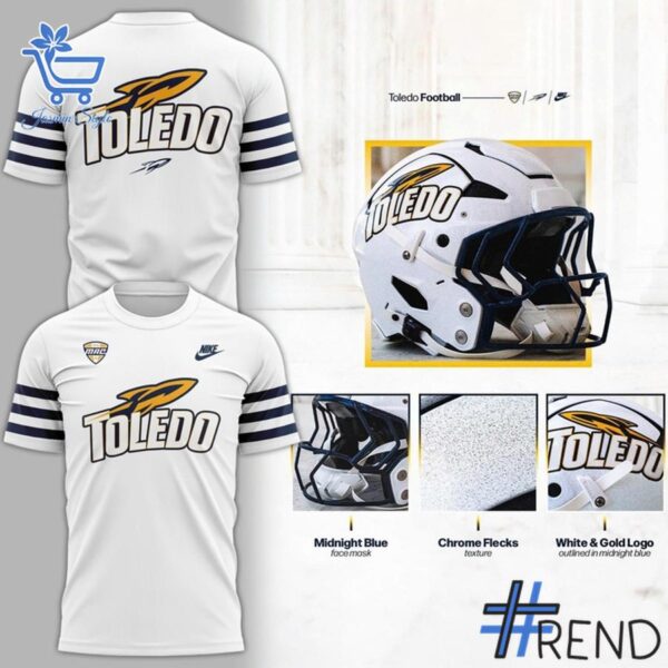 The 2 Toledo Rockets Uniform Helmet Wordmark Logo Hoodie brings street-ready confidence to everyday outfits.