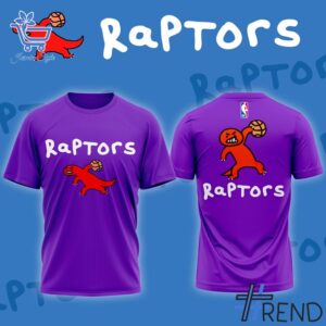 1 Toronto Raptors 2025 Shirt featuring a bold design for everyday confidence.