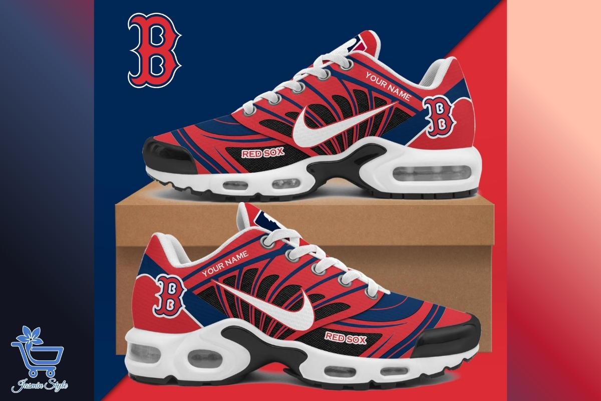 Trending Boston Red Sox Apparel 2025 Your game, your kicks—customize Red Sox pride with every step.