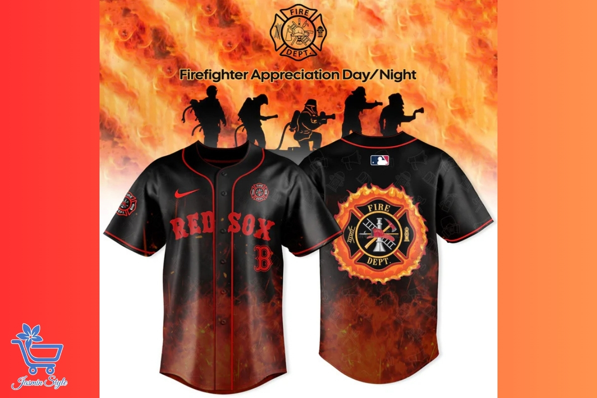 Trending Boston Red Sox Apparel 2025 Honor heroes while repping the Sox—firefighter pride stitched into every detail.