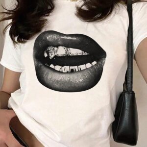Stylish Trendy Women's Lips Shirt designed for everyday wear and lasting comfort.