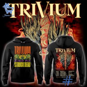 3 Trivium Struck Dead band Tour 2025 Shirt designed with a clean aesthetic for everyday wear