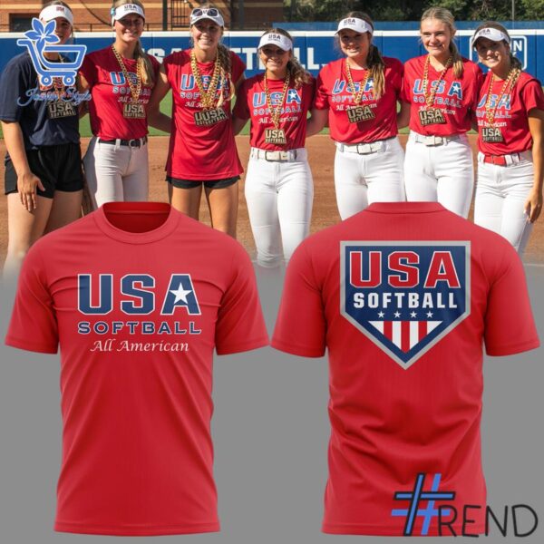 Premium 4 USA Softball All American Shirt built for comfort and a modern lifestyle
