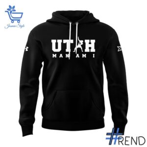The 2 Utah Man Am I Utah Football Hoodie brings a timeless classic into today’s style