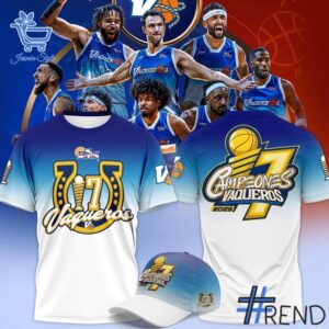 1 Vaqueros de Bayamon 17 Campeones Shirt featuring a bold design for everyday confidence.