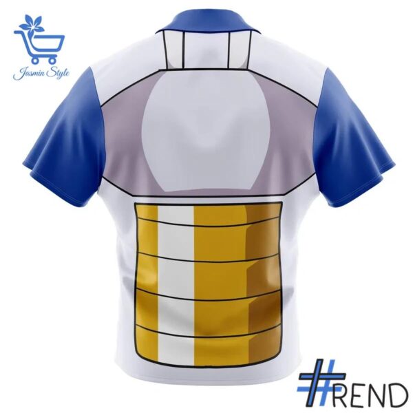 2 Vegeta Armor Dragon Ball Z Hawaiian Shirt featuring a bold design for everyday confidence.