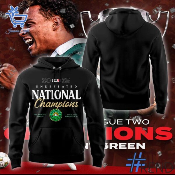 High-quality 3 Vermont Green FC National Champions Shirt featuring a stylish design for a standout look.