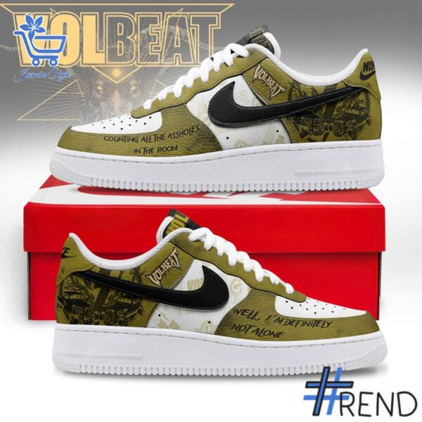 From casual to standout — 1 Volbeat Still Counting Air Force Shoes says it all.