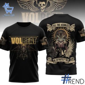 1 Volbeat all the assholes Shirt featuring a bold design for everyday confidence.