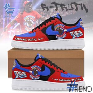 1 WWE R Truth Air Force Shoes featuring a bold design for everyday confidence.