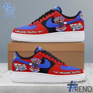 2 WWE R Truth Air Force Shoes featuring a bold design for everyday confidence.