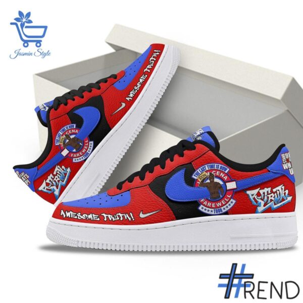 3 WWE R Truth Air Force Shoes featuring a bold design for everyday confidence.